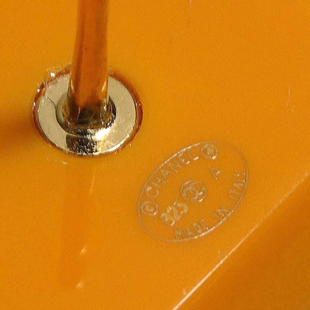 Chanel Cc Logo Earrings Gold-Tone Metal #247045C77B - Picture 8 of 8